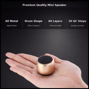 Mini Metal Bluetooth Speaker Malaysia