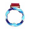 Custom Glass & Aluminium Medal 7.4cm - custom corporate gift Malaysia