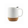 Custom Coloured Ceramic Mug 400ml in White - custom corporate gift Malaysia