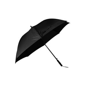 Custom Auto Straight Umbrella 27-Inch in Black - custom corporate gift Malaysia