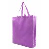 Custom purple button-top non-woven bag, Malaysia