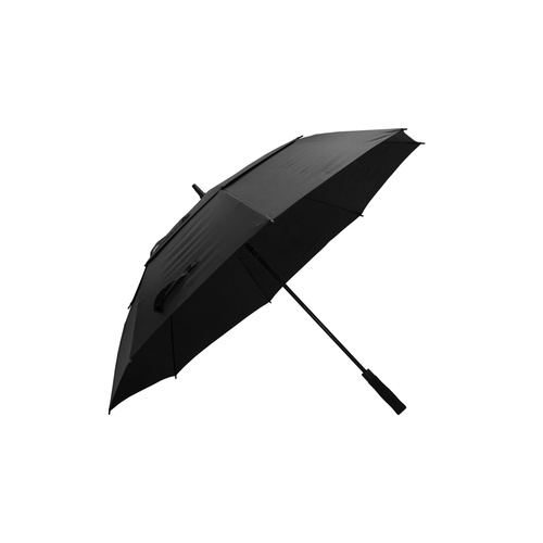Custom Double-Canopy Golf Umbrella in Black - custom corporate gift Malaysia