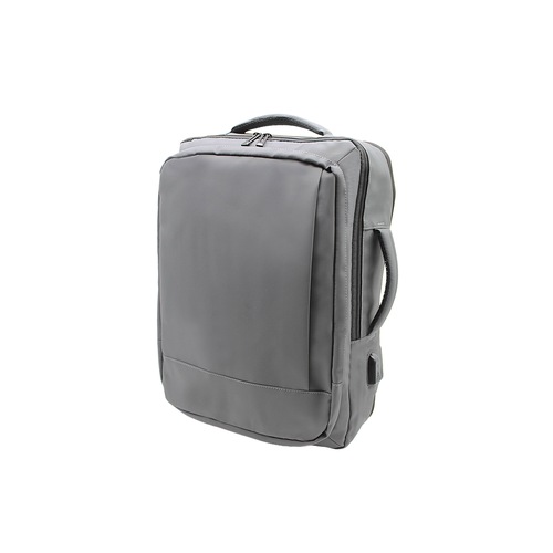 custom-vegan-leather-laptop-backpack-grey-malaysia Custom Vegan Leather Laptop Backpack Grey Malaysia