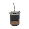 Custom 300ml Stainless Coffee Mug in Black - custom corporate gift Malaysia
