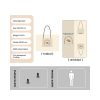Specifications of the custom foldable picnic mat tote bag: 100 x 150 cm open, 40 x 50 cm folded, 600D Oxford with PVC waterproof coating