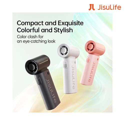 Custom JisuLife LIFE9-50 Handheld Turbo Fan Colour Options with Logo Print