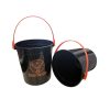Custom Mini Plastic Ice Bucket 3L with Handle showing printed logo branding, corporate gift by Aquaholic Gifts Malaysia