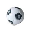 Custom Printed Football Black and White Panels Malaysia Custom printed football with black and white panels and club branding, Malaysia corporate gift