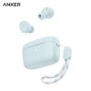 Custom Anker Soundcore A25i Earbuds in Blue with logo printing, Malaysia