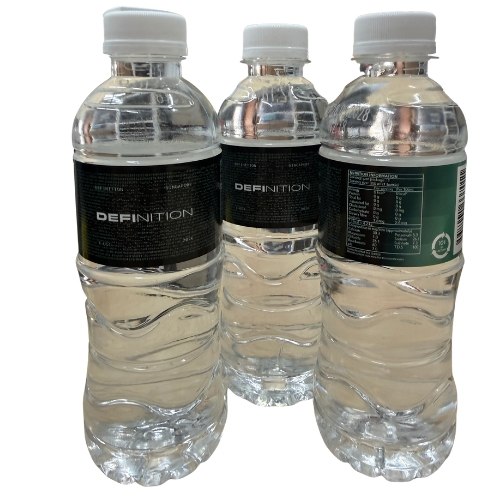 Custom label bottled water 300ml with full-colour wrap label, corporate events Malaysia