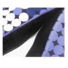 Hook-and-loop strip and elastic band on the base hem of a custom luggage cover, Malaysia